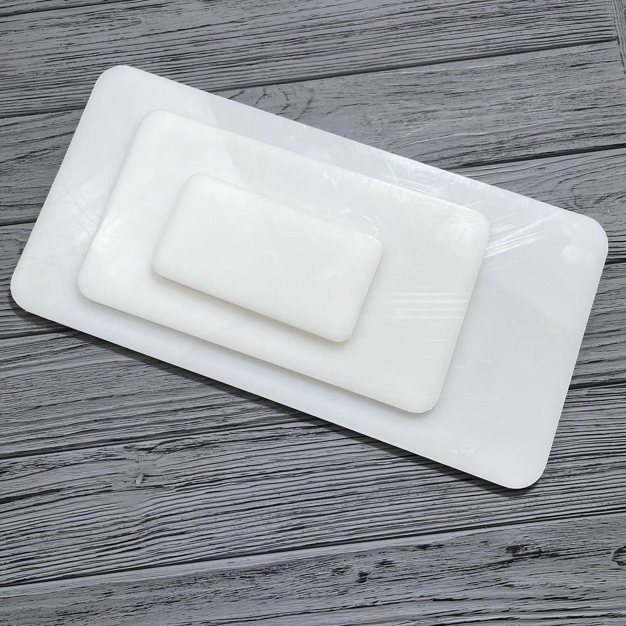 Подложка під пробійник Біла 75х140х6 мм