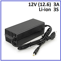Зарядний пристрій для акумуляторів Li-Ion 12V (12.6) 3S до 3A штекер 5.5х2.1
