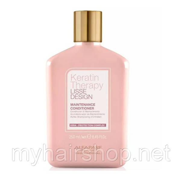 Кератиновий кондиціонер для гладкості волосся ALFAPARF KT LD MAINTENANCE CONDITIONER 250 мл