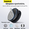 Підставка тримач для телефону магнітний MagSafe настінний настільний в кухню ванну кімнату в машину Baseus, фото 6