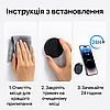 Підставка тримач для телефону магнітний MagSafe настінний настільний в кухню ванну кімнату в машину Baseus, фото 9