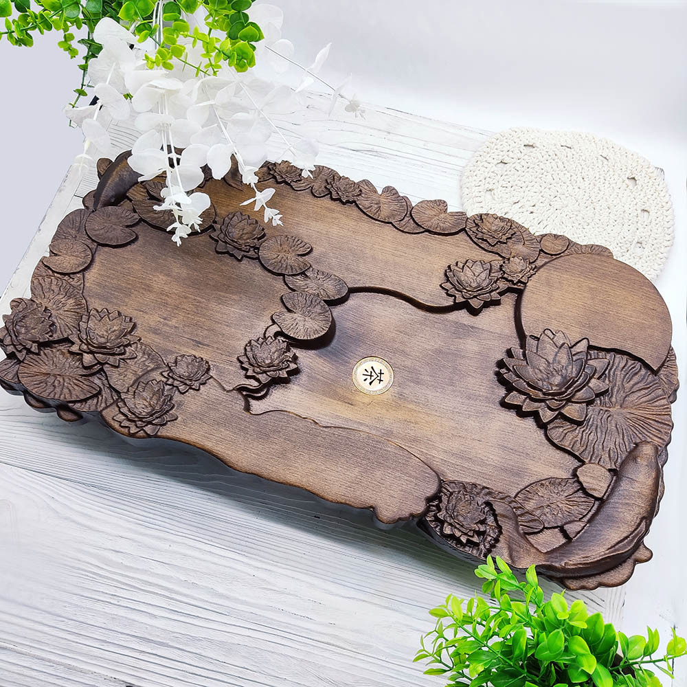 Преміальна містка дерев'яна чабань «Шлях успіху та амбіцій» - Вільха (64 × 35,4 см), фото 1