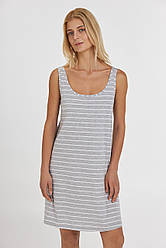 Нічна сорочка ТРИКОТАЖНА на бретелях ELLEN RAINDROPS 110/22/03