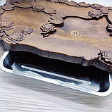 Преміальна містка дерев'яна чабань «Шлях успіху та амбіцій» - Вільха (64 × 35,4 см), фото 7