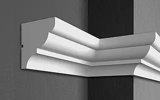 Карниз фасадний Prestige Decor KC103 (17х15,5)см, довжина 2м
