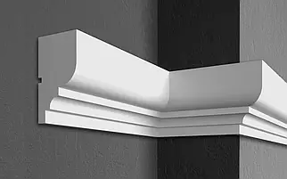 Карниз фасадний Prestige Decor KC104 (18х10)см, довжина 2м