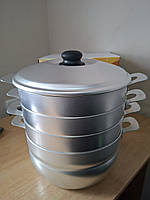 Мантоварка ZAUBERG алюмінієва 3 сітки 6 л