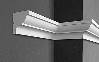 Карниз фасадний Prestige Decor KC112 (13х12)см, довжина 2м