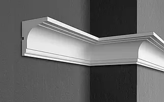 Карниз фасадний Prestige Decor KC111 (13х12)см, довжина 2м