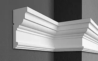 Карниз фасадний Prestige Decor KC108 (28,5х13)см, довжина 2м