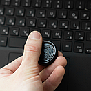 Магнітний слайдер-антистрес BLACK DEVIL іграшка з металу фіджет, фото 4