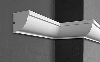 Карниз фасадний Prestige Decor KC110 (12х12)см, довжина 2м