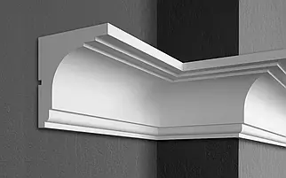 Карниз фасадний Prestige Decor KC120 (20х18,5)см, довжина 2м