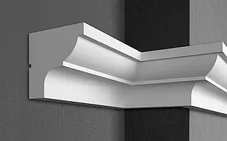 Карниз фасадний Prestige Decor KC121 (20х20)см, довжина 2м