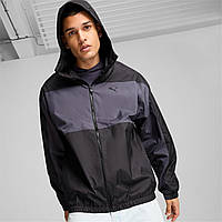 Вітровка Puma Mesh Lıned Wındbreaker 627473 01 (чорна, спортивна, чоловіча, з підкладкою, бренд пума)