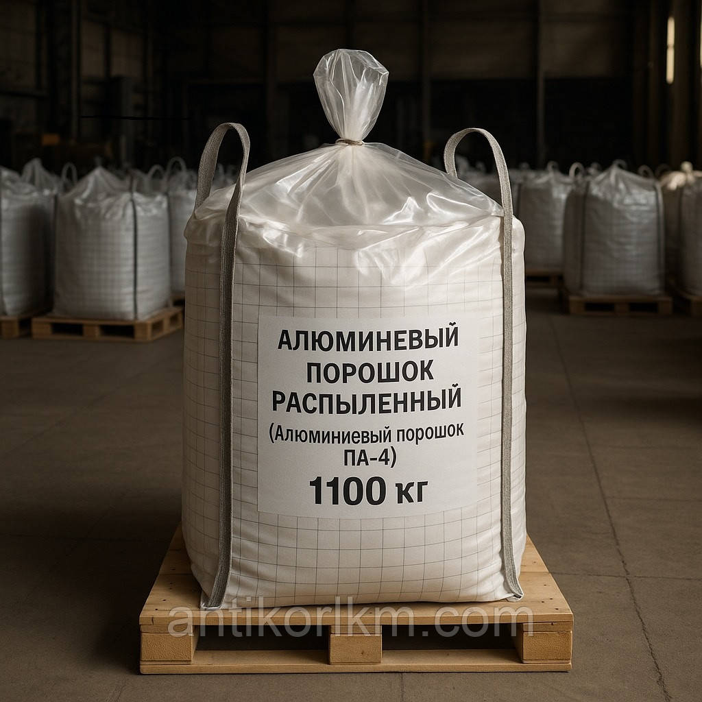 Алюмінієвий Порошок ПА-4 Розпиленний, 1100 кг (Біг-бег)