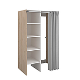 Пенал в пральню, шафа в кімнату для прання, шафа під пральну машину ПОС-4, фото 3