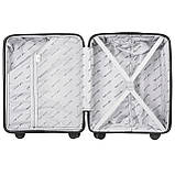 Валіза поліпропіленова WINGS 181-04 мала 55 см червона, фото 6