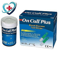Тест-смужки On-Call Plus - 50 шт.