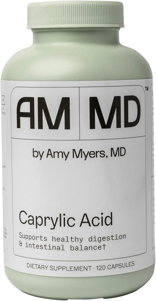 Amy Myers MD Caprylic Acid / Каприлова кислота - Баланс дріжджової флори 120 капсул
