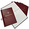 Обкладинка для тб. палітурки “Дипломний проект” книжок. формат бордовий 215×305 мм (20мм) (1 шт), фото 2