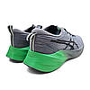 Asics novablast 3 чоловічі кросівки Асікс сірі текстильні спортивні весна літо, фото 11