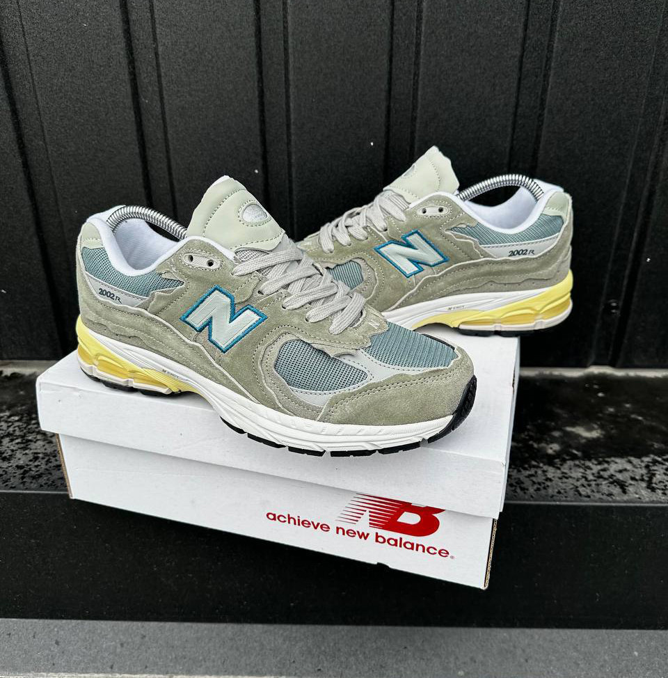 Кросівки чоловічі New Balance 2002R із фірмовою коробкою, сірі. Розмір 41-46, фото 1