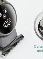 Акумуляторна машинка для стриження VGR V-989 від USB з 3 насадками, фото 5