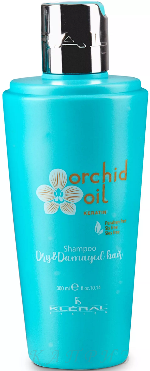 Шампунь для сухого та пошкодженого волосся Kleral System Orchid Oil Dry&Damaged Hair Shampoo 300 мл, фото 1