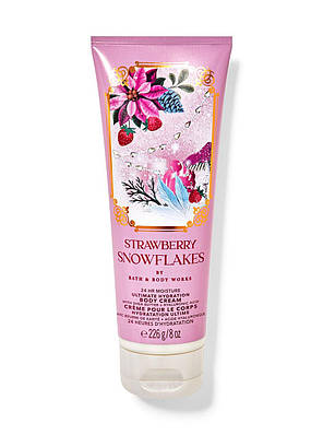 Крем для тіла Bath & Body Works Strawberry Snowflakes new