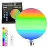 Кругла світлодіодна лампа 45 см RGB-LED Fill Light GS-450 кольорова з пультом для фото та відео, фото 7