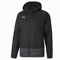 Дощовик Puma teamGOAL Training Rain Jacket 656559 03 (чорний, спортивний, чоловічий, з підкладкою, бренд пума)