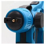 Потужний акумуляторний фарбопульт АКБ фарбопульт із регулюванням ширини Мakita Пульверизатор для фарбування стін 2АКБ, фото 4