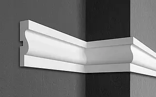 Молдинг фасадний Prestige Decor MC107 (10x2,5)см, довжина 2м