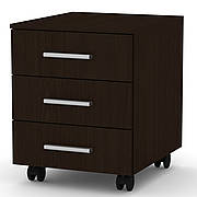 Тумба офісна МП-3 Компаніт, Венге темний