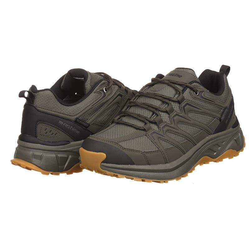 Кросівки чоловічі з мембраною демісезонні  ResTime BMO24162 р.44  28.5 см кросівки оливкові, фото 1