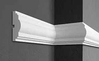 Молдинг фасадний Prestige Decor MC114 (11,5x4)см, довжина 2м