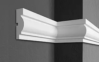Молдинг фасадний Prestige Decor MC115 (12x4)см, довжина 2м