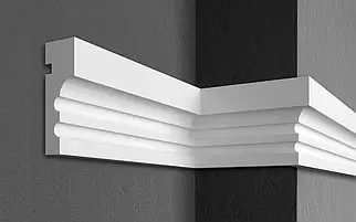 Молдинг фасадний Prestige Decor MC116 (12x4)см, довжина 2м