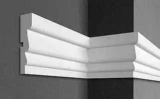 Молдинг фасадний Prestige Decor MC119 (14x3,5)см, довжина 2м