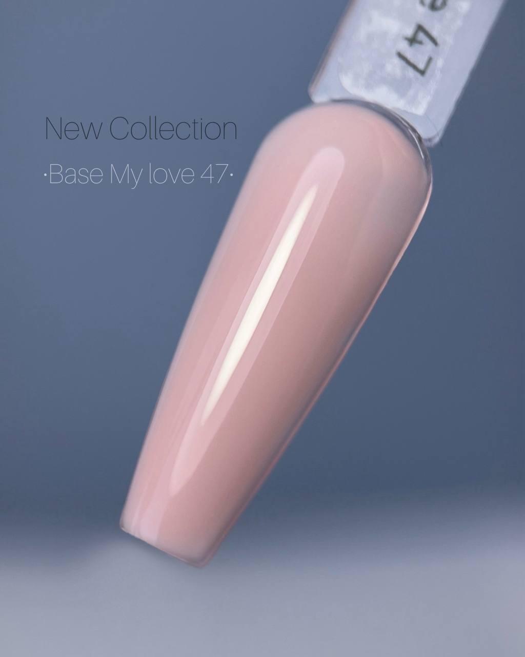 Cover base DANNY  "My love" №47 30 ml, фото 1