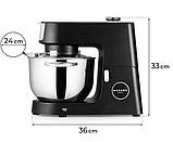 Планетарний тістоміс з підігрівом Mozano Kitchen Advanced 6.2 л 3200 Вт 11 швидкостей, фото 10