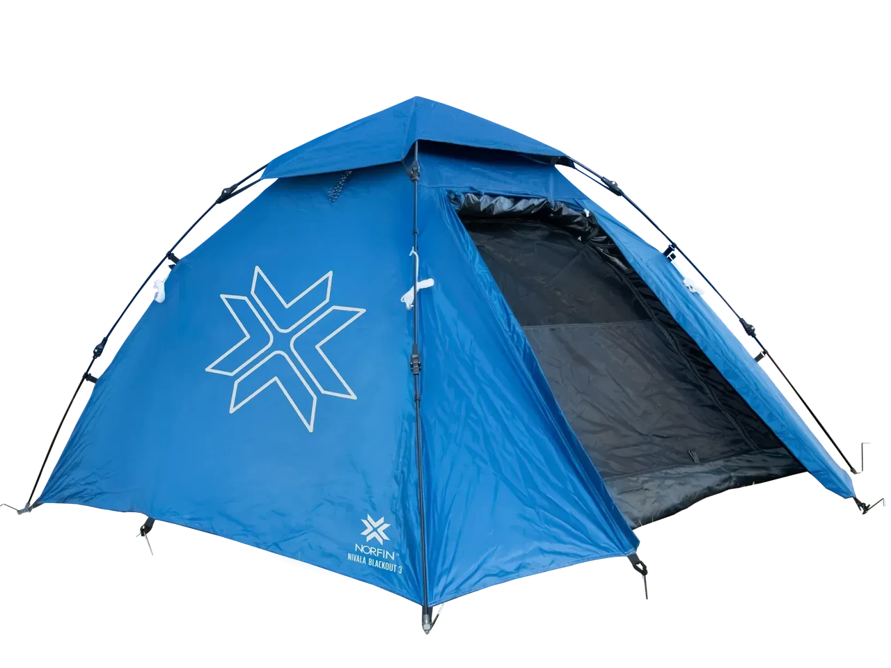 Намет автомат Nivala Blackout 3-місний 210*190*110