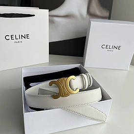 Ремінь шкіряний Celine
