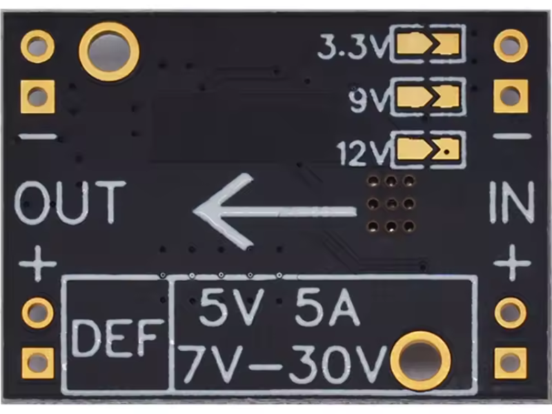 Заказать DC-DC понижающий преобразователь SY8205 5A, 3.3V, 5V, 9V