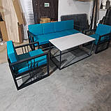 Комплект меблів Крісло 2 шт + Диван + стіл "GRAND KYB 110", фото 10