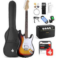 Електрогітара комплект Donner Music DST-100 Sunburst Electric Guitar Kit Sunburst EC1098