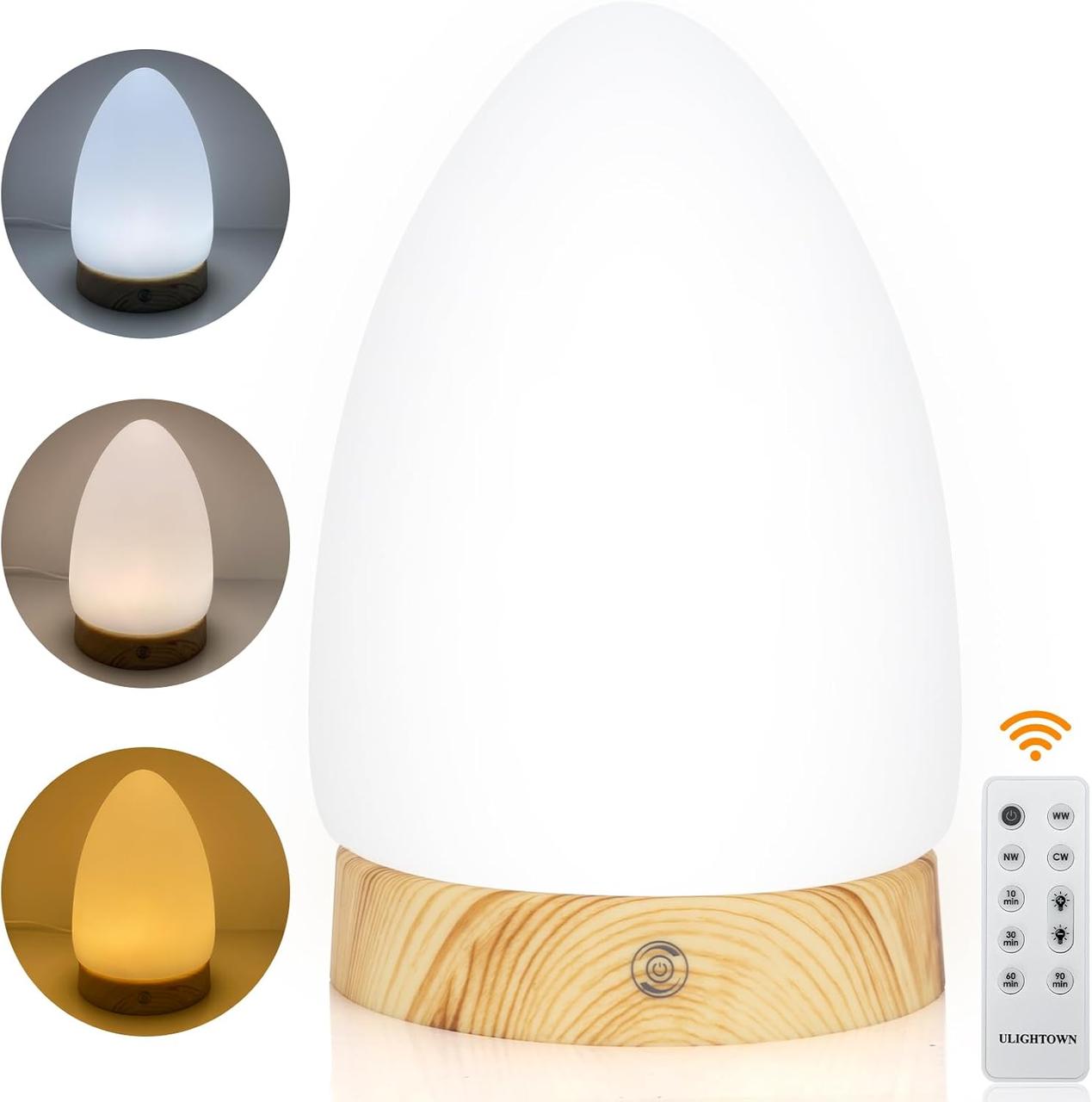 ULIGHTOWN Sad Lamp, лампа для світлотерапії 10000LUX, ефективне поле 360°, 3 кольори, 4 таймери