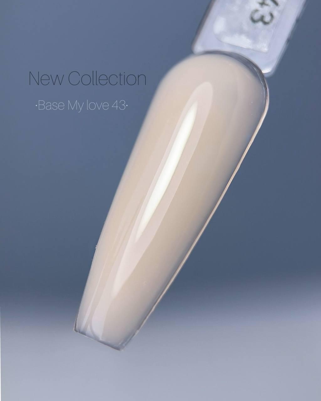 Cover base DANNY  "My love" №43 12 ml, фото 1