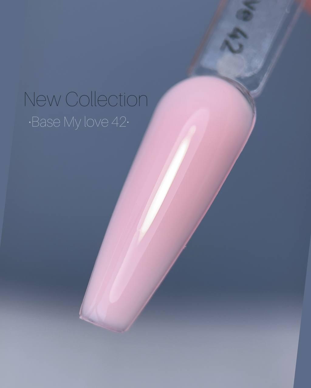 Cover base DANNY  "My love" №42 30 ml, фото 1